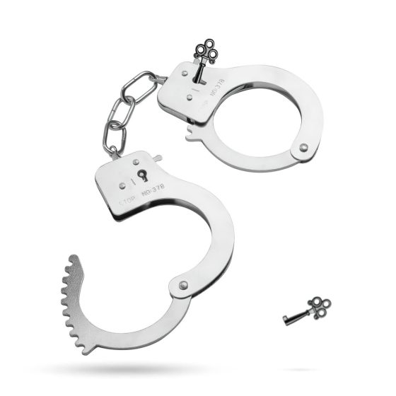 EasyToys - Metal Handcuffs (Silver)