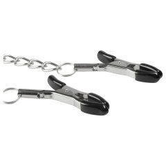 EasyToys - Nipple Clamps with Chain (1 Pair)