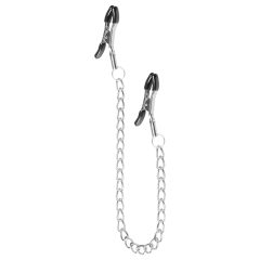 EasyToys - Nipple Clamps with Chain (1 Pair)