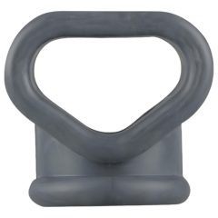 Boners 2in1 - Penis Ring and Ball Stretcher (Grey)