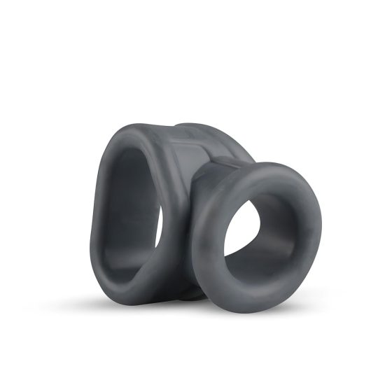 Boners 2in1 - Penis Ring and Ball Stretcher (Grey)