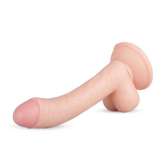 Real Fantasy Vince - testicle and foreskin dildo - 19.5cm (natural)