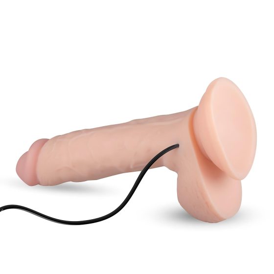 Real Fantasy Glynn - Rechargeable Lifelike Vibrator - 25cm (Natural)