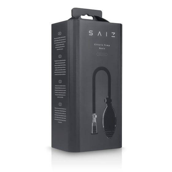 Saiz Basic - Clitoral Pump (Clear-Black)