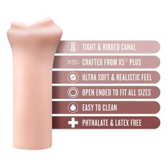 Oral sex starter kit - solo (masturbator, lubricator)