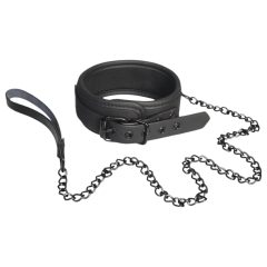 Blaze - Collar with Leash (Black)