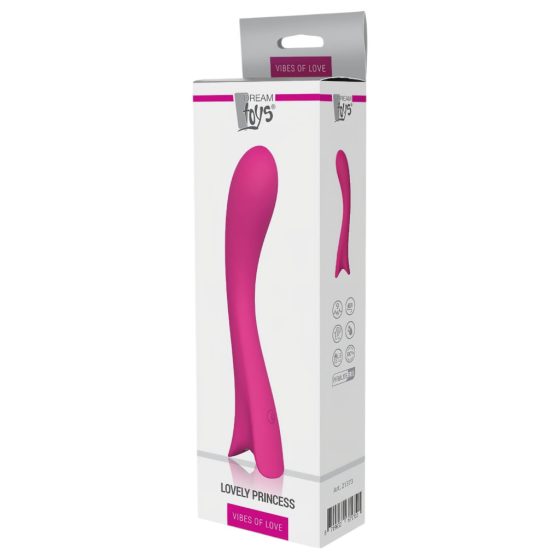 Vibes of Love Princess - Rechargeable, Waterproof G-spot Vibrator (Pink)