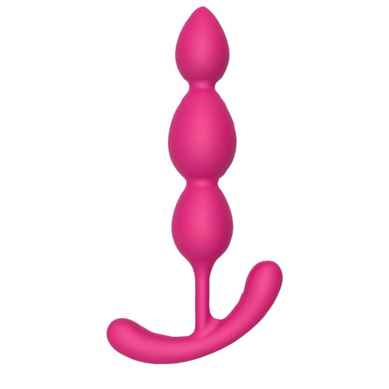 Cheeky Love - Beaded Anal Dildo (Pink)