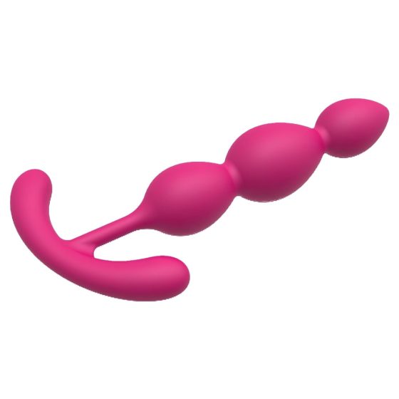 Cheeky Love - Beaded Anal Dildo (Pink)