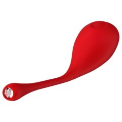   Red Revolution Metis - Rechargeable Waterproof Vibrating Egg (Red)