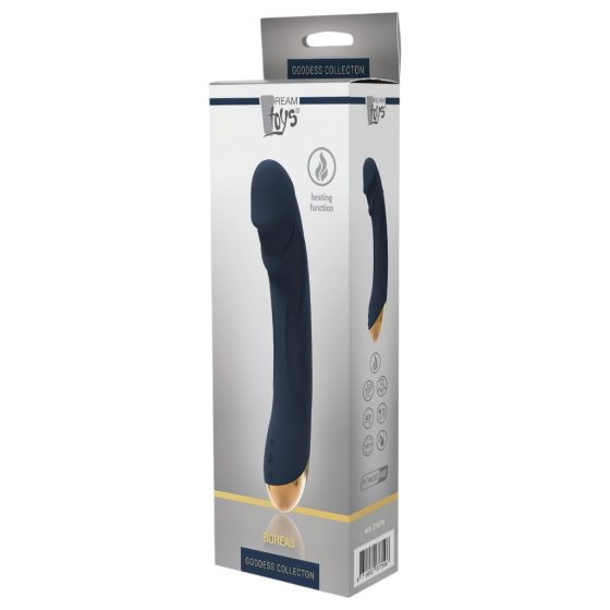 Goddess Boreas - Rechargeable, Warming G-spot Vibrator (Blue)