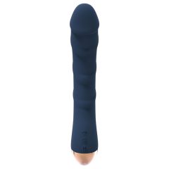   Goddess Atlas - rechargeable, waterproof, warming G-spot vibrator (blue)