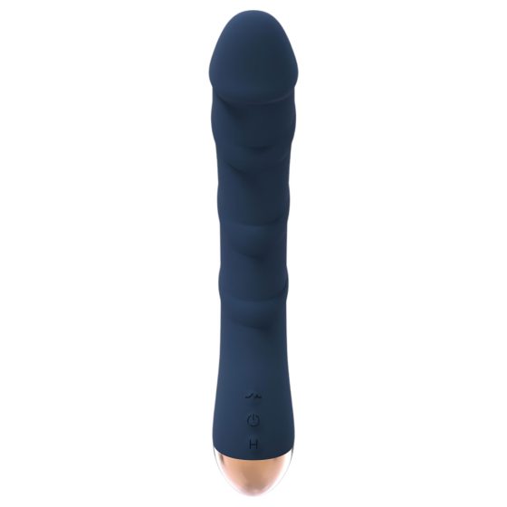 Goddess Atlas - Rechargeable, Waterproof, Warming G-Spot Vibrator (Blue)