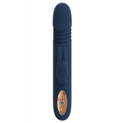   Goddess Zephyros - Rechargeable, Waterproof, Clitoral Thrusting Vibrator (Blue)