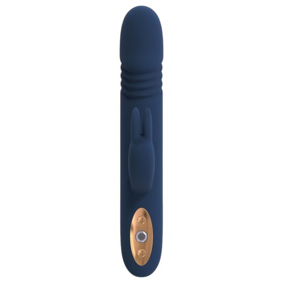 Goddess Zephyros - Rechargeable, Waterproof, Clitoral Thrusting Vibrator (Blue)