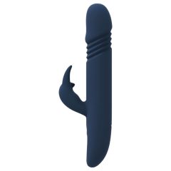   Goddess Zephyros - Rechargeable, Waterproof, Clitoral Thrusting Vibrator (Blue)