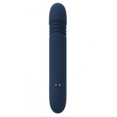   Goddess Zephyros - Rechargeable, Waterproof, Clitoral Thrusting Vibrator (Blue)