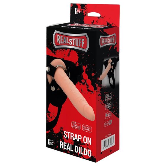 RealStuff Strap-On - Slim Attachable Dildo (Natural)