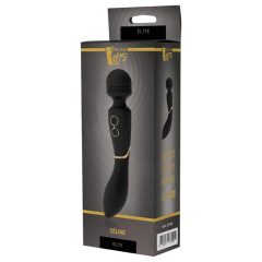   Elite Celine - Rechargeable, Waterproof G-Spot and Massager Vibrator (Black)