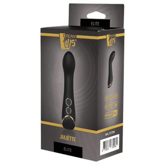 Elite Juliette - Rechargeable Waterproof G-spot Vibrator (Black)