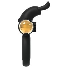   Elite Joel - Rechargeable Vibrating Cock and Ball Ring (Black)