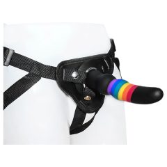 Colorful Love - Strap-On Dildo (Colorful)