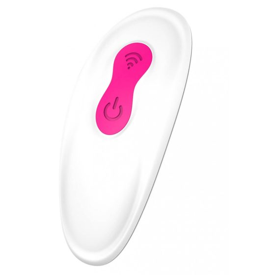 Vibes of Love Duo - Rechargeable Radio-Controlled 2in1 Clitoral Vibrator (Pink)