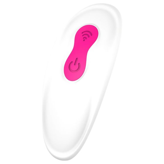 Vibes of Love Duo - Rechargeable Radio-Controlled 2in1 Clitoral Vibrator (Pink)