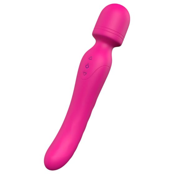 Vibes of Love Wand - rechargeable, warming, massaging vibrator (pink)