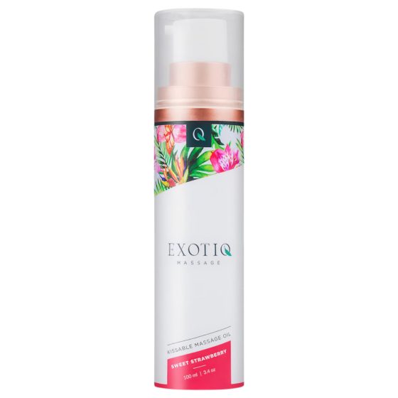 Exotiq - Strawberry Scented Massage Oil (100ml)