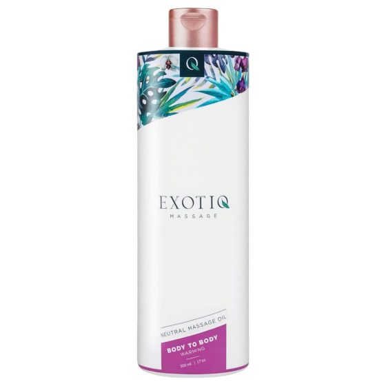 Exotiq Body To Body - Warming Massage Oil (500ml)