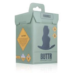 BUTTR Foxhole - Hollow Anal Dilator Dildo (Black)