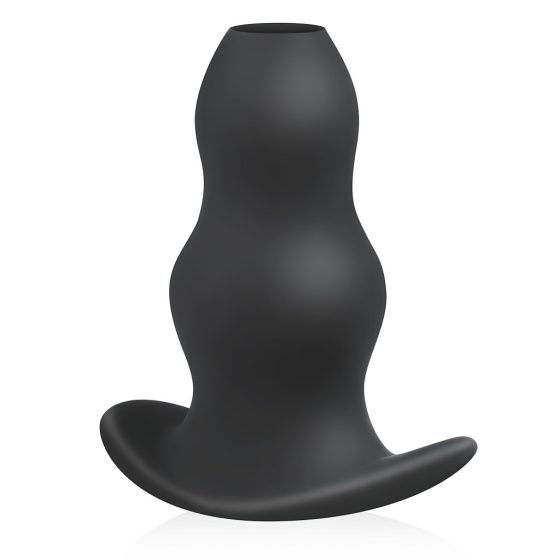 BUTTR Foxhole - Hollow Anal Dilator Dildo (Black)