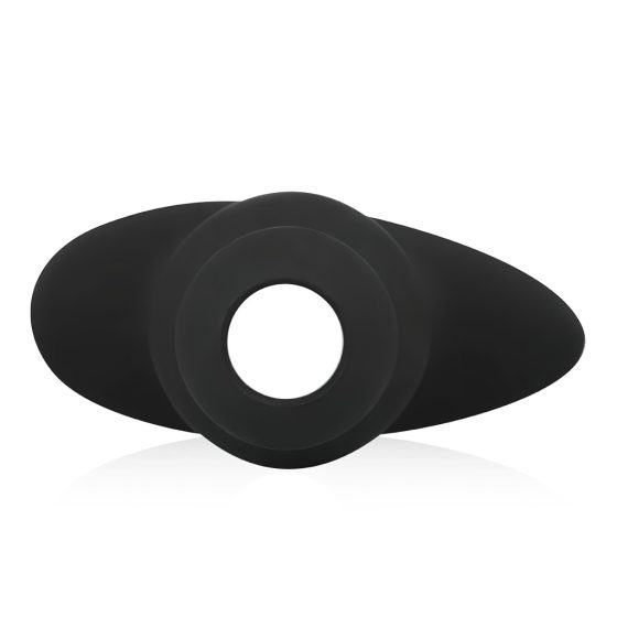 BUTTR Foxhole - Hollow Anal Dilator Dildo (Black)