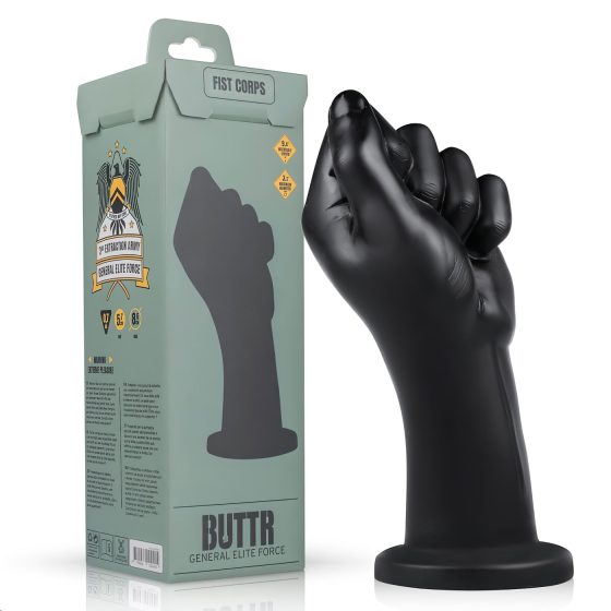 Fist Corps Buttr - Fisting Dildo (Black)