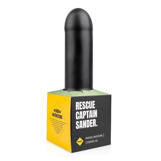 BUTTR Tactical I - Suction Base Dildo (Black)