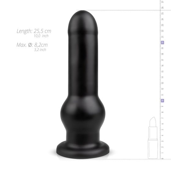 BUTTR Tactical I - Suction Base Dildo (Black)