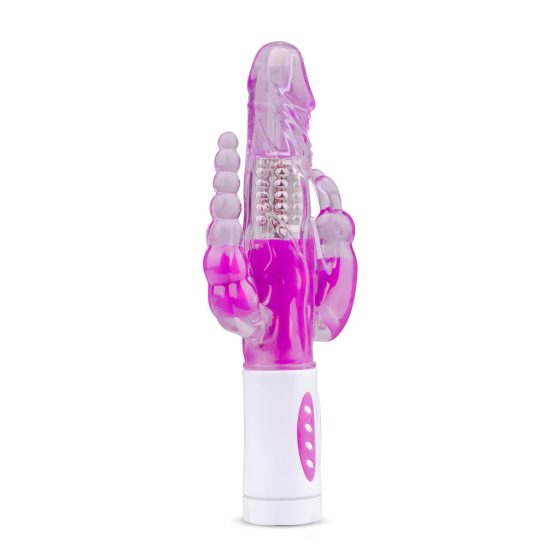 Easytoys Raving Rabbit - Triple Arm Vibrator (Pink)