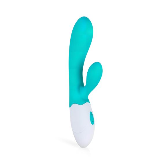 Good Vibes Only Bliss Rabbit - Rechargeable Clitoral Stimulator Vibrator (Turquoise)