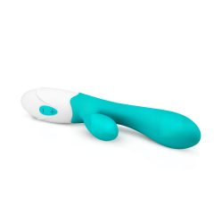   Good Vibes Only Bliss Rabbit - Rechargeable Clitoral Stimulator Vibrator (Turquoise)