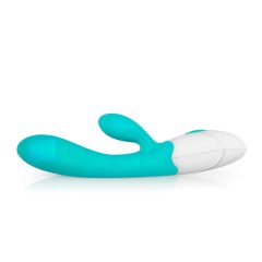   Good Vibes Only Bliss Rabbit - Rechargeable Clitoral Stimulator Vibrator (Turquoise)