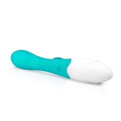   Good Vibes Only Bliss Rabbit - Rechargeable Clitoral Stimulator Vibrator (Turquoise)