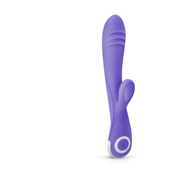 Good Vibes Only Bunny - Rechargeable Clitoral Stimulator Vibrator (Purple)