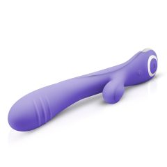   Good Vibes Only Bunny - Rechargeable Clitoral Stimulator Vibrator (Purple)