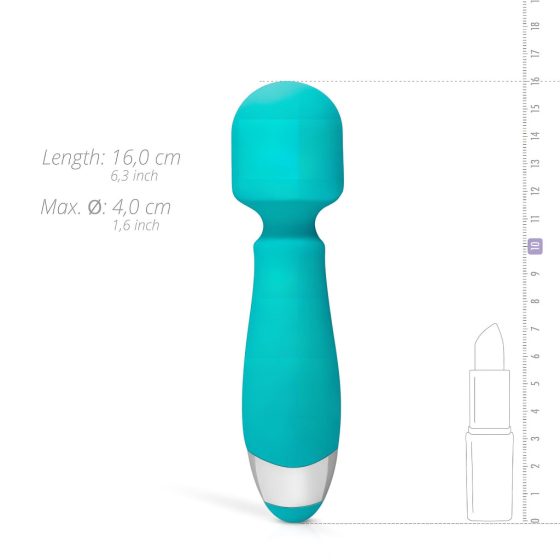 Good Vibes Aida - Rechargeable, Waterproof Vibrator (Turquoise)