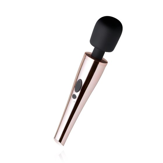 Rosy Gold Wand - Rechargeable Massager Vibrator (Rose Gold)