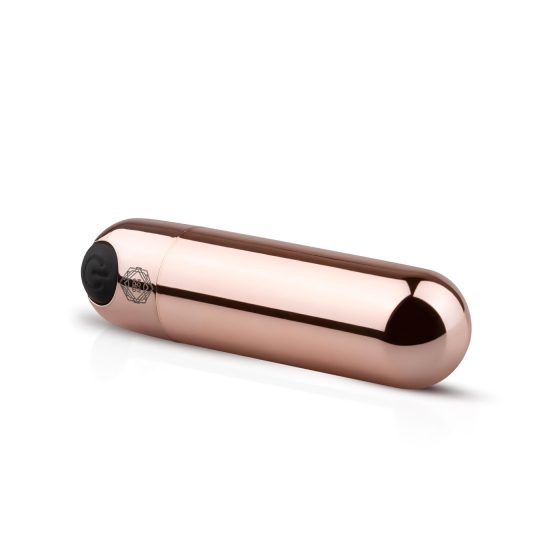 Rosy Gold Rechargeable Mini Bullet Vibrator (Rose Gold)