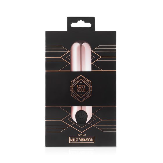 Rosy Gold Rechargeable Mini Bullet Vibrator (Rose Gold)