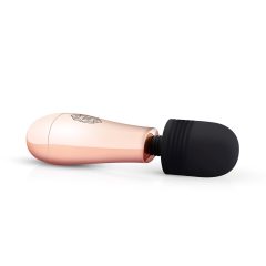   Rosy Gold Mini Wand - Rechargeable Massage Vibrator (Rose Gold)