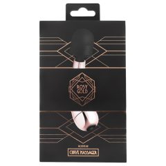   Rosy Gold Mini Curve - Rechargeable Massager Vibrator (Rose Gold)